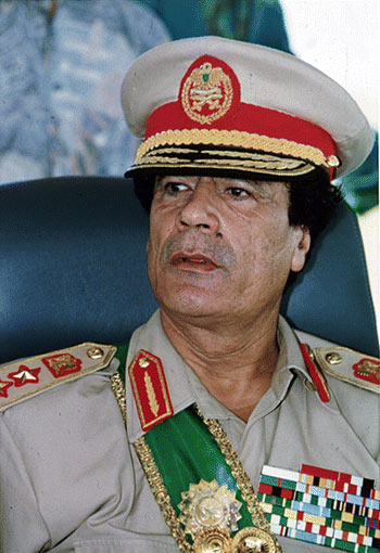 muammar al gaddafi 2011. from Muammar al- Gaddafi.