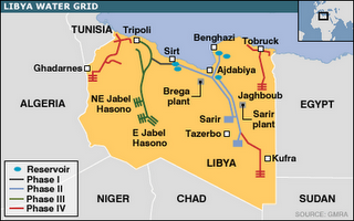 Water War in Libya   Gaddafi Is Not NATOs Target